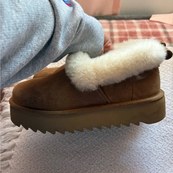 UGG Nita Platform Shoes Boots fits 6.5 - Picture 7 of 8